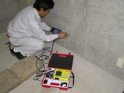 超音波によるひび割れ深さの測定
